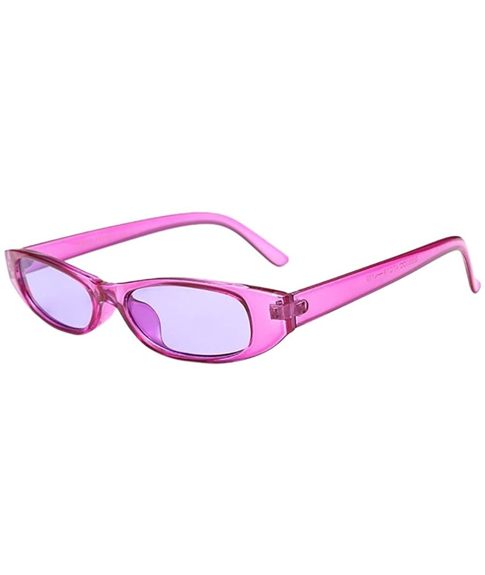 Goggle Sunglasses Goggles Eyeglasses Glasses Eyewear UV - Purple - CJ18QSU5665 $9.44