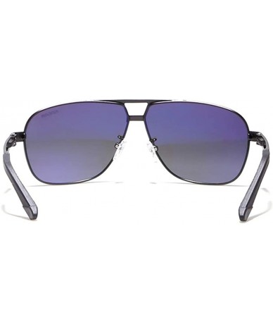 Aviator Polarized aluminum-magnesium sunglasses Men's outdoor leisure fishing glasses Metal driver sunglasses - CW18HQHO025 $...
