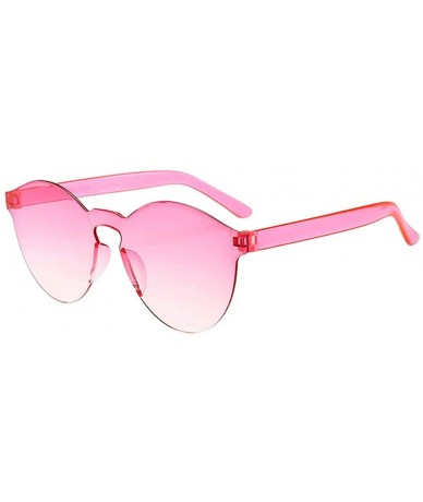 Rimless Sunglasses Frameless Girlfriend Delivery - C318RT8A92T $19.25