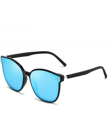 Aviator 2019 Fashion Women Cat Eye Sunglasses Men Cateye Vintage 1940 Black Grey Multi - 1940black Silver - CM18Y4SOHI5 $10.10