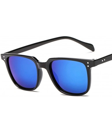 Round Unisex Vintage Rectangle Sunglasses Men Transparent Leopard Driving Glasses Oculos De Sol Masculino Uv400 - C2 - C1197Y...