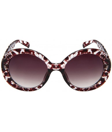 Oval Thick Round Bold Fashion Inspired Women Sunglasses 34104-AP - Demi - CI1852O0AUC $11.01