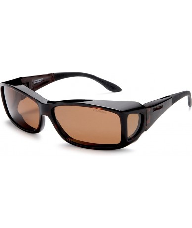 Sport Haven Fits Over Sunwear Windemere Over-Prescription Sunglasses-Tortoise Frame/Amber Lens-one size - CH11418SUXX $23.57