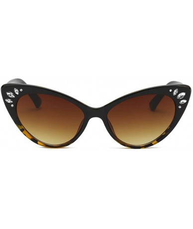 Wrap Women Vintage Eye Sunglasses Retro Eyewear Fashion Radiation Protection - C - CL18TLXR3L9 $14.72
