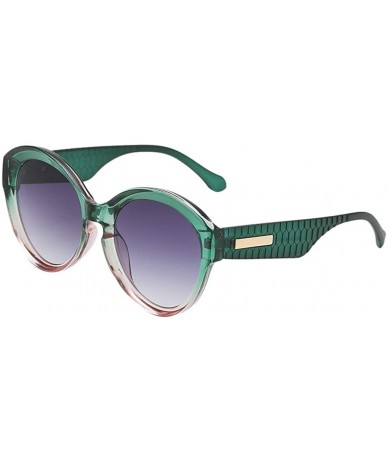 Oversized Fashion Man Women Irregular Shape Sunglasses Glasses Vintage Retro Style 2019 Fashion - C - CJ18TI9K27S $20.66