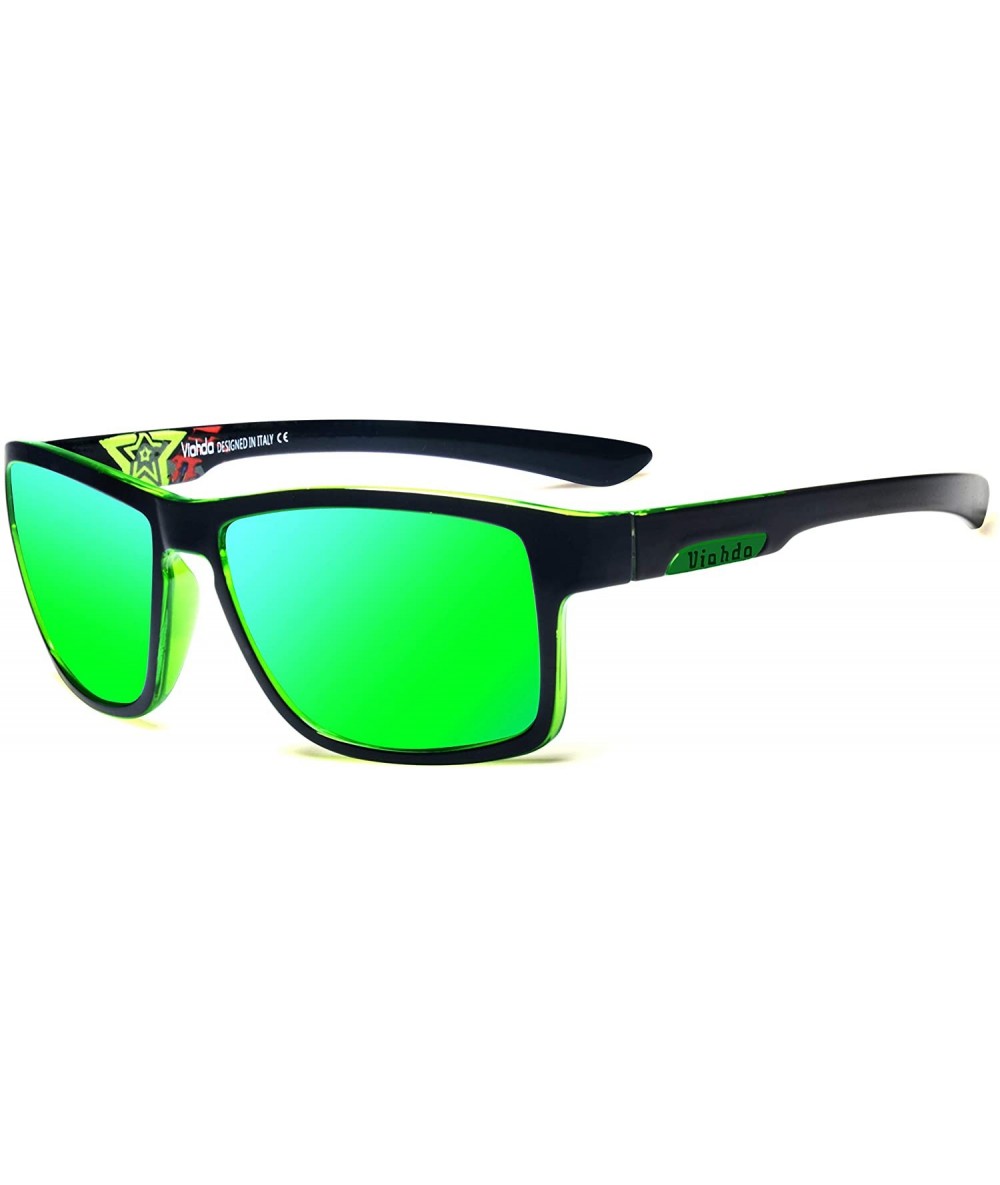 Goggle Sport Polarized Sunglasses Men Outdoor Driving Sun Glasses For men Fashion Male Eyewear - C21922LU3D5 $10.77