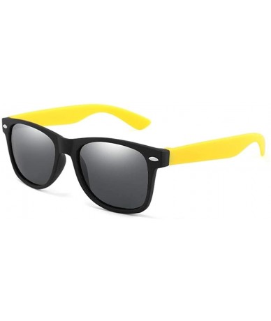 Square Women Fashion Square Polarized Sunglasses Classic Vintage Shades Rivet Sun Glasses Goggles UV400 - C4199QCNWG2 $18.73