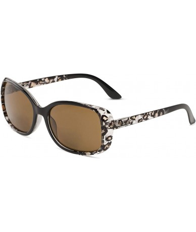 Square Readers.com Sun Reader The Cassia Bifocal Reading Sunglasses Plastic Square Style for Women - CX12IIBYQIL $20.30