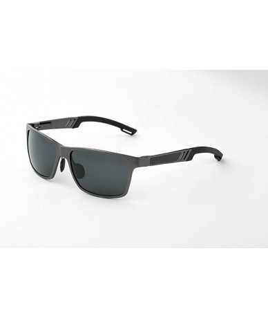 Square Polarized UV Protection Sport Style Driver Square Men Color Sunglasses -yhl - Gun-black - CS12MB6VKB5 $13.68