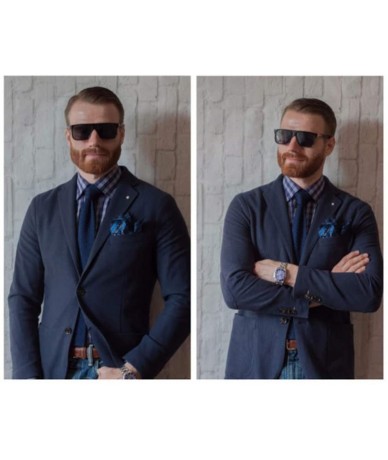 Goggle Sunglasses for Mens Rectangle Sunglasses Men Retro Vintage Glasses Black - Black - CY194NACUGW $43.24