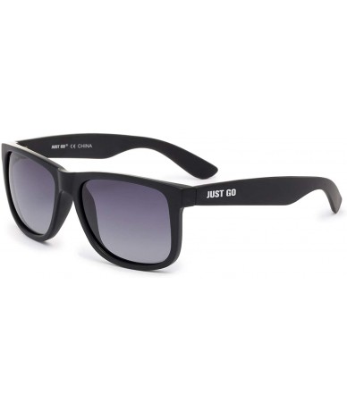 Wayfarer Unisex Polarized Tr90 Sunglasses Vintage Sun Glasses for Running Fishing Golf Driving Men and Women - CY18T5L4HYE $2...