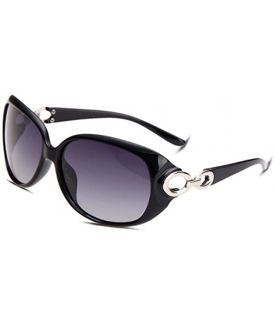 Oversized Womens Premium Luxury Polarized Sunglasses Retro Eyewear Oversized Goggles Eyeglasses - Gray1 - CT182OQE8NM $23.75