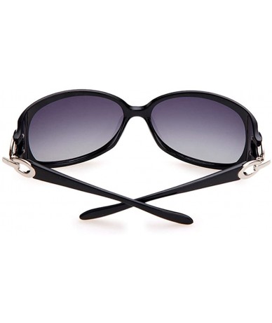 Oversized Womens Premium Luxury Polarized Sunglasses Retro Eyewear Oversized Goggles Eyeglasses - Gray1 - CT182OQE8NM $12.84