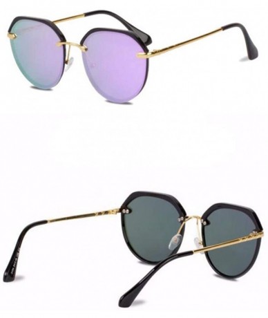 Aviator Women's Polarized Sunglasses High Definition Polarized Sunglasses - A - CX18QNC4LLY $71.68