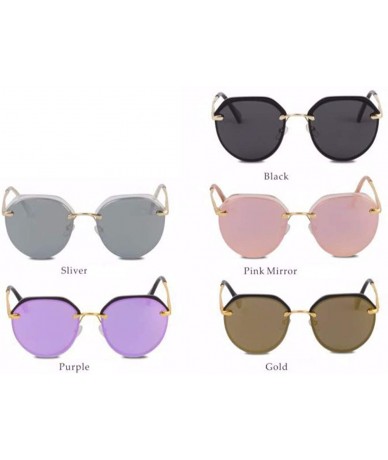 Aviator Women's Polarized Sunglasses High Definition Polarized Sunglasses - A - CX18QNC4LLY $35.37