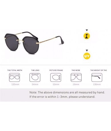 Aviator Women's Polarized Sunglasses High Definition Polarized Sunglasses - A - CX18QNC4LLY $35.37