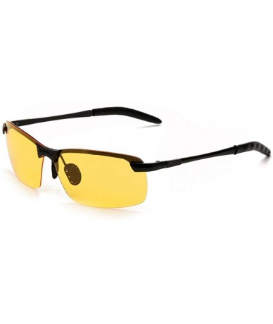 Aviator Sun Glasses Classic Retro Metal Frameless Men's Polarized UV400 Drive 8 - 5 - C618YLA229Y $10.22