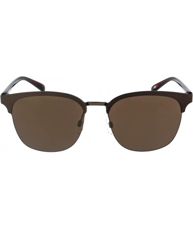 Rimless 7103 Fashion Unisex Sunglasses - UV Protection - Brown - CX18WHN22WD $35.55