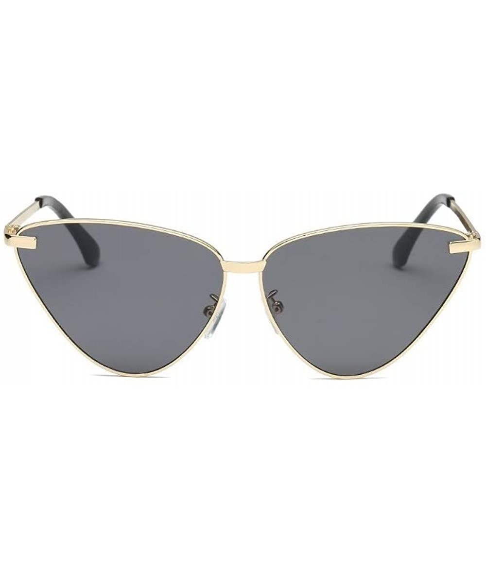 Aviator Polarized Sunglasses Protection Lightweight Mirrored - Grey - C918KQ03L40 $11.95