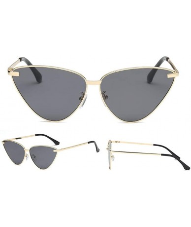 Aviator Polarized Sunglasses Protection Lightweight Mirrored - Grey - C918KQ03L40 $11.95