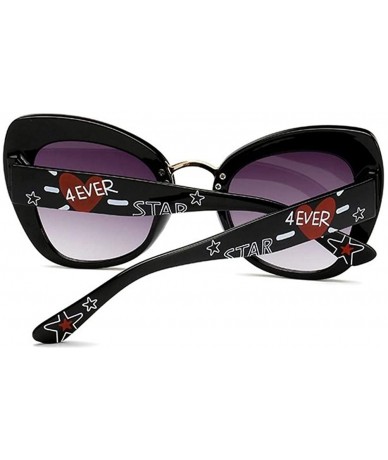 Cat Eye Cat Eye Sunglasses Luxury Brand Shades For Women Trending Products Vintage Sunglasses - C2 Stripe Gray - C3198US3MIY ...