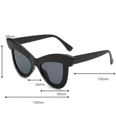 Butterfly Sunglasses Polarized Protection REYO Irregular - D - C718NW8WUDN $8.90