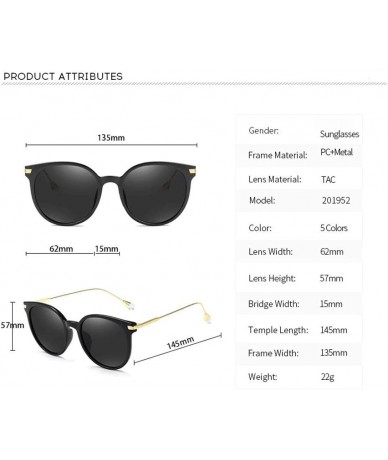 Aviator Glasses Polarized Sunglasses for Men Women Aviator Metal Mirror UV 400 Lens Fashion - Fashion Accessories - Brown - C...