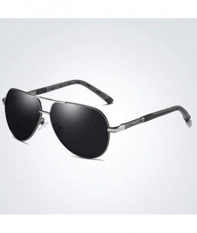 Shield Men's Polarized Sunglasses Polarized Tactical Glasses 100% UV Protection Fashion Sunglasses (Color A) - A - CT19023EAD...