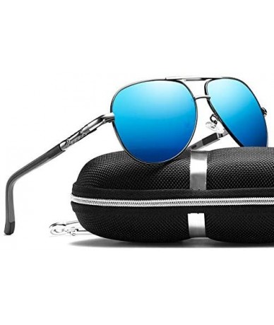 Shield Men's Polarized Sunglasses Polarized Tactical Glasses 100% UV Protection Fashion Sunglasses (Color A) - A - CT19023EAD...