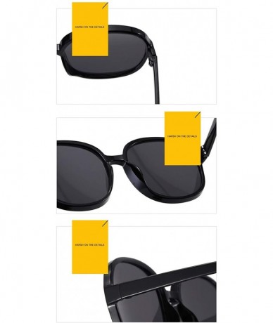 Oversized luxury round sunglasses woman Oversized female glasses gradient fashion Brand women sun glasses ladies Retro - C5 -...