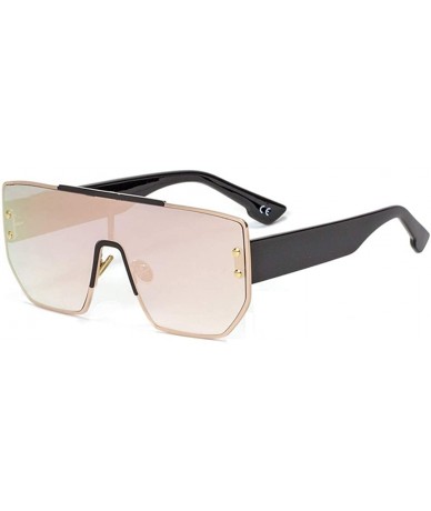 Aviator New sunglasses- ladies coated sunglasses- retro sunglasses - E - CF18S8E6LK5 $87.54