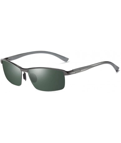 Aviator Polarizing sunglasses Aluminum and Magnesium for men Driving sunglasses for men Driving Sunglasses - B - CA18QCC80G4 ...
