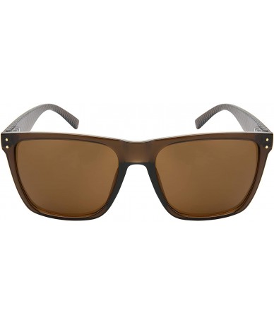 Aviator Extra Large Fit Black Retro Square Rectangular Wide Frame Sunglasses Spring Hinge for Men Women 147MM-152MM - C4195CO...