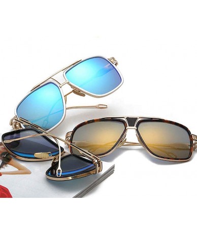 Aviator Emosnia New Style 2019 Sunglasses Men Brand Designer Sun Glasses Driving C1 - C10 - C918YZWYDA6 $7.90
