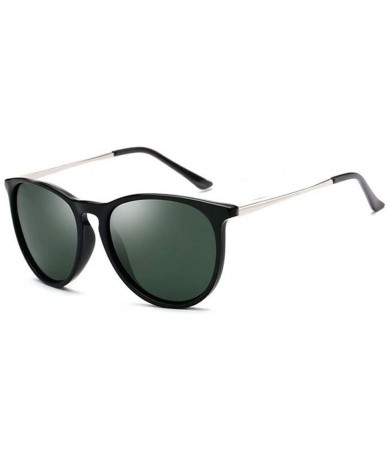 Semi-rimless Vintage Sunglases Sunglasses for Women Sun Glasses Mens - Dark Green - CE194ORSH89 $50.18
