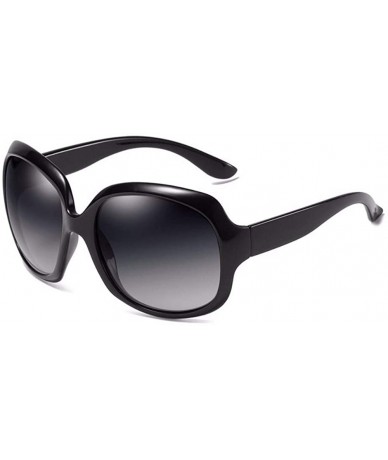 Aviator Polarized Sunglasses with large frames and wide sets of polarized driving Sunglasses - E - CH18QQGD9CT $60.37