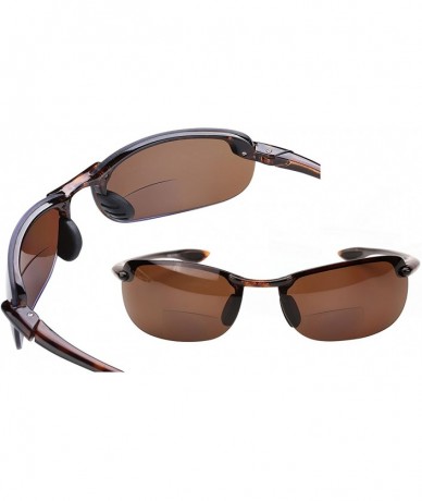 Wrap Dreamin Maui" 2 Pair of Polarized Bifocal Sunglasses Lightweight for Men and Women - Tortoise - CW18DCOK0N2 $95.46