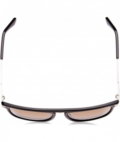Rectangular Pld2060/S Rectangular Sunglasses - Black - CZ18C54M06N $49.27
