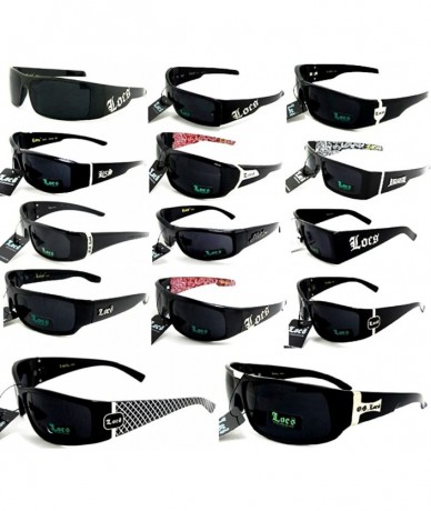 Oval Locs Sunglasses Lot Of 6 ASSORTED Colors & Styles Below Wholesale Prices Pre Selected - CX11M7MKBIR $28.88