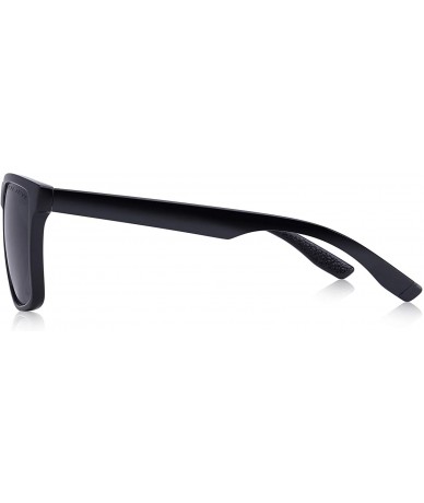 Square Vintage Polarized Driving Mens Sunglasses for Women Men Retro Square Sun Glasses - Black - C018W3MO92C $19.29