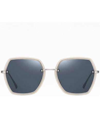 Rectangular Polarized Sunglasses Version Protection Resistant - D - CP199G00QDN $48.84