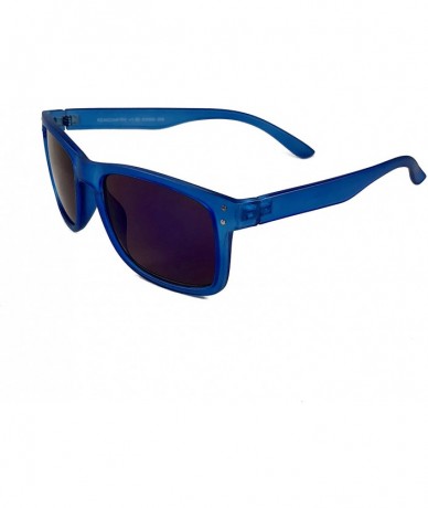 Wayfarer Outdoor Reader Wayfair Sunglasses - RX Magnification - Lightweight - Men & Women - Not Bifocals (Blue - 2.5) - CY18E...