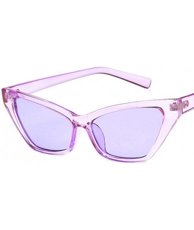 Oversized Women's Retro Oversized High Point Cat Eye Sunglasses - CC1943KQ4Z4 $8.00