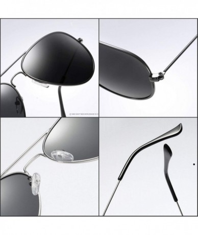 Oval Aviation Polarized Sunglasses Men Women Fashion Sun Glasses Female Rays Eyewear Oculos De Sol UV400 - CX198AI8CTR $26.83