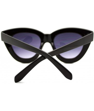 Oversized Celebrity Fashion Womens Sunglasses Vintage Couture Stylish Eyewear - White - CN124KDA64N $11.27
