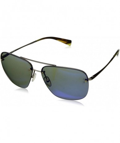 Rectangular Coronado Metal Sunglasses - Gold/Tortoise - CI180TILA32 $84.12