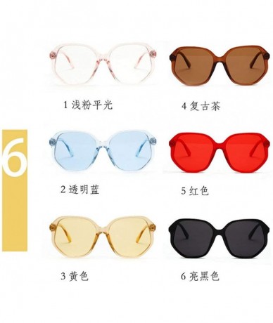 Square Retro new fashion luxury candy color square brand designer ladies sunglasses - Yellow - C118M0M7E6W $11.79