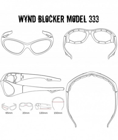 Sport Wind Resistant Sunglasses Motorcycle- Sports- Driving- Cycling Wrap - Black - Verdant - CJ196MW25AH $22.37