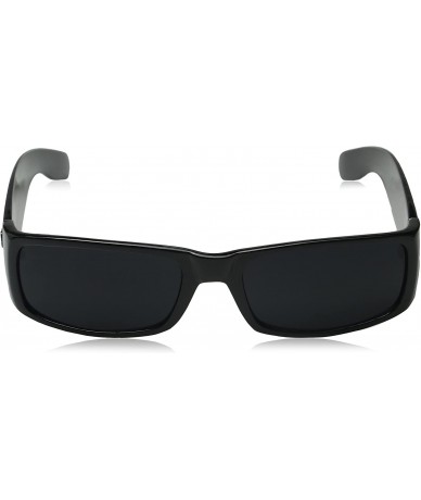 Square Sunglasses Hardcore Black 0103 - Gloss Black - CS115N7KO0N $18.64