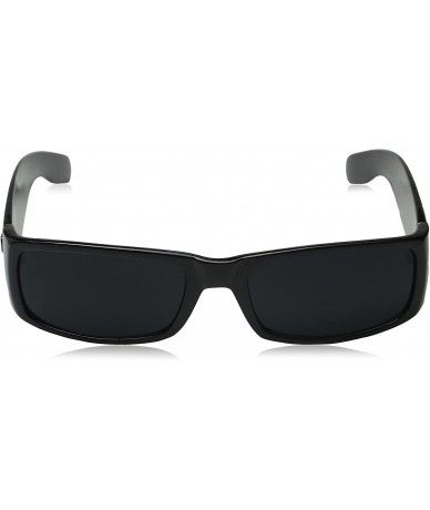 Square Sunglasses Hardcore Black 0103 - Gloss Black - CS115N7KO0N $9.44